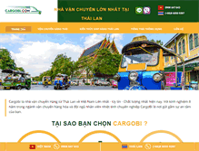 Tablet Screenshot of cargobi.com